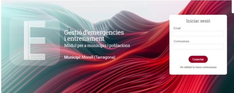 Pantalla de login